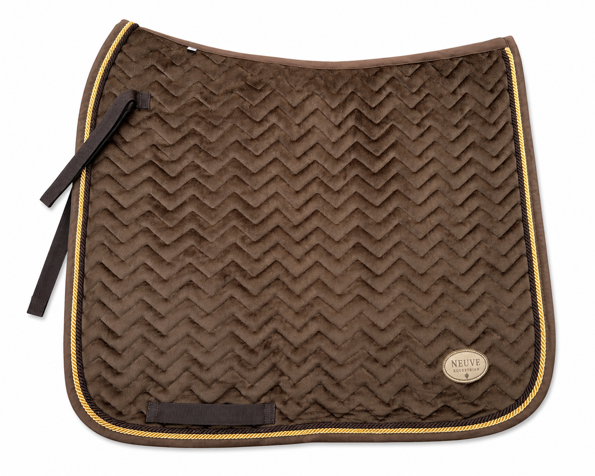 Chocolate Dream – Dressur Schabracke velvet